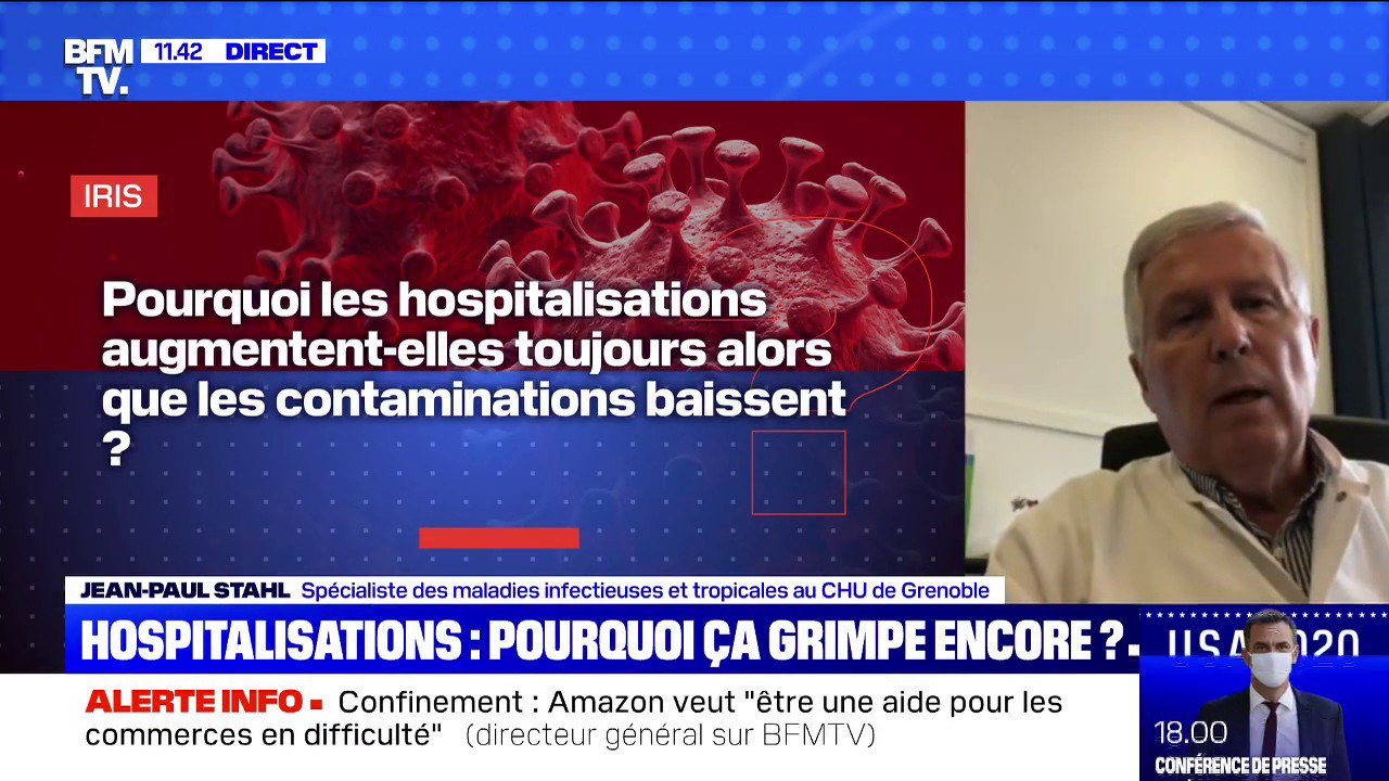 Coronavirus: pourquoi les hospitalisations augmentent alors que les contaminations baissent ?
