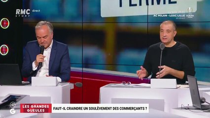 "On estime que des librairies ne sont pas des commerces essentiels, on laisse les tabacs et les débits de boissons ouverts ! Se bourrer la gueule et fumer, c'est devenu essentiel !"