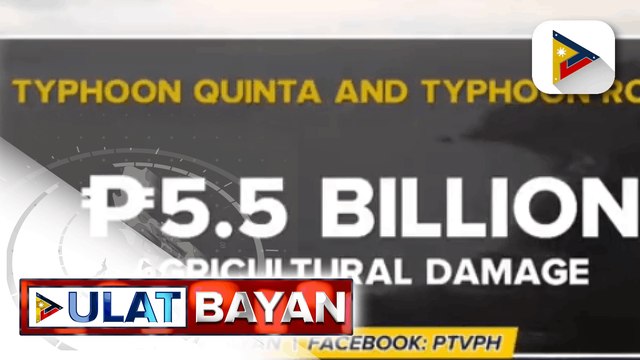 DA: P5.5-B halaga ng pinsala sa agrikultura, iniwan ng dalawang magkasunod na bagyo; Mga magsasaka, inabisuhang mag-ani nang maaga bago ang pananalasa ng bagyong #SionyPH