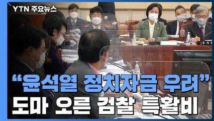 "윤석열, 특활비 84억 정치자금 활용 우려"..."찍어내기에 안달" / YTN