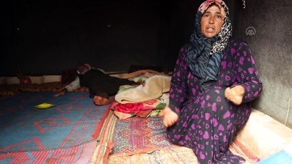 İdlib'de sağanak, yine savaş mağdurlarının sığındığı kampları vurdu