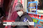 SMP: Tres heridos deja balacera en mercado Virgen de Fátima