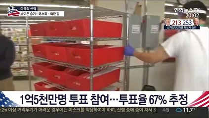 120년 만에 최고 투표율…바이든 사상 첫 7천만표