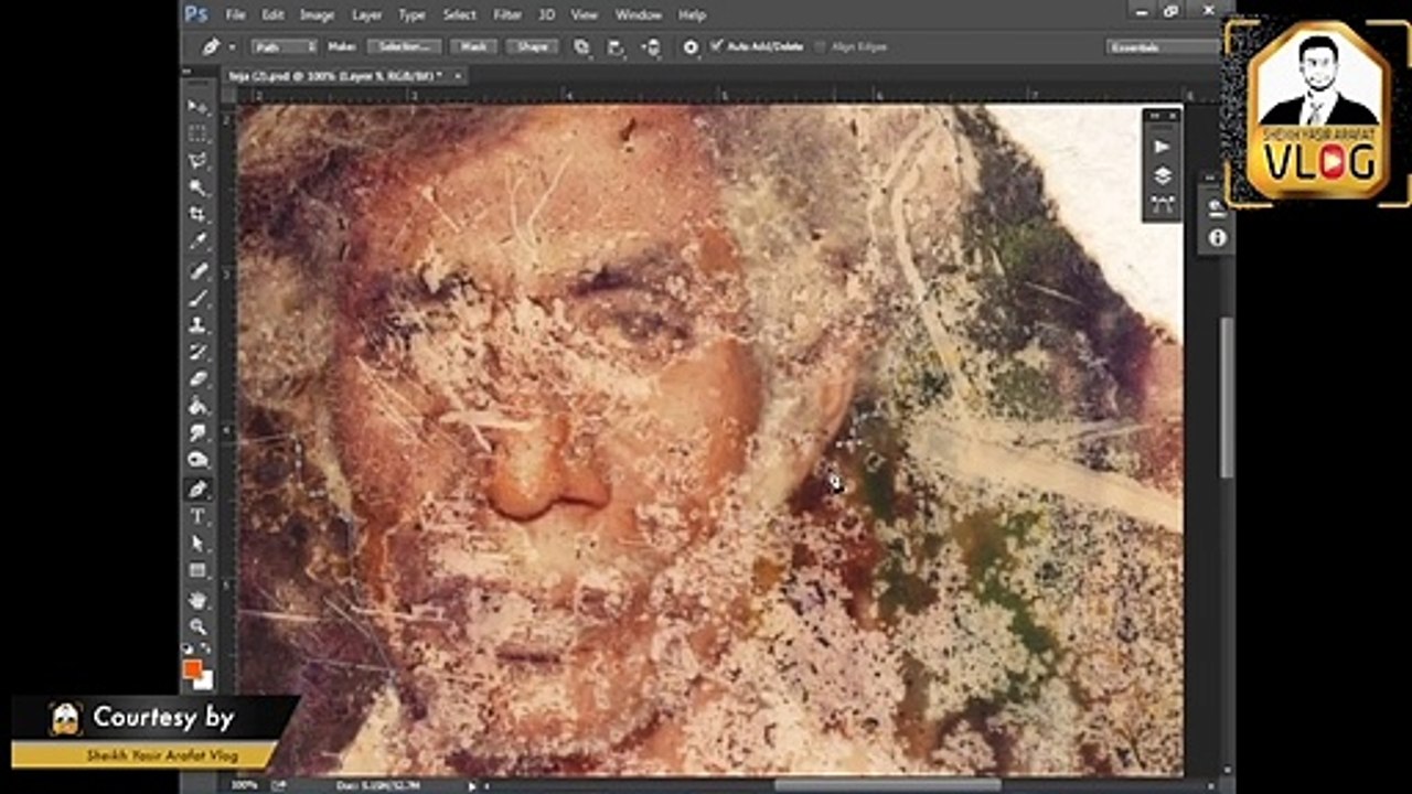How to old photo restore in photoshop - ফটোশপে পুরানো ফটো কীভাবে পুনরুদ্ধার করবেন | SYA VLOG