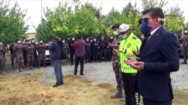 PÖH’ler Barış Pınarı Harekat bölgesine uğurlandı