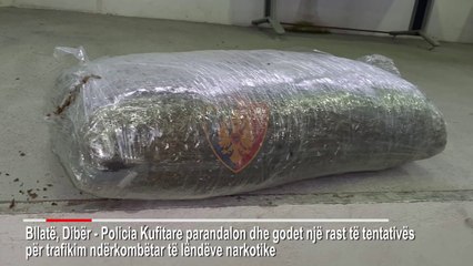 Ora News - Dibër, 26-vjeçari bllokohet në doganën e Bllatës me 370 kg kanabis në kamion