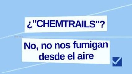 No nos fumigan, las estelas de avión son solo condensaciones de vapor de agua