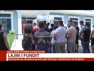 Radhë të gjata pa distancë në Drejtorinë e Policisë në Tiranë, i riu: Të sorollasin për një vërtetim