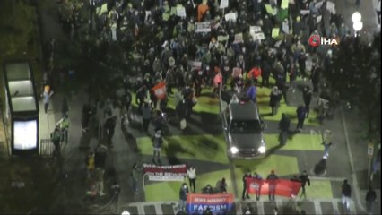 - Abd Sokakları Oylar Sayılırken Bir Kez Daha Karıştı- New York, Arizona Ve Boston’da Şiddetli Protestolar