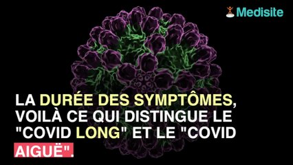 Covid long et Covid aiguë : quelle est la différence ?