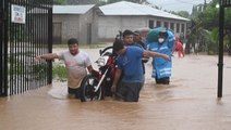 Raging floodwaters from Eta sweep through Honduras