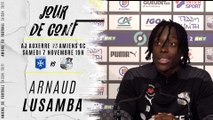 Jour de Conf' AJA-ASC: Arnaud Lusamba