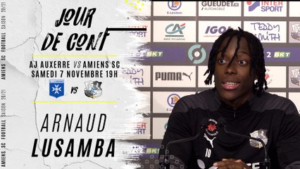 Jour de Conf' AJA-ASC: Arnaud Lusamba