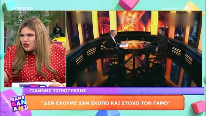 Χαμός στην εκπομπή Πάμε Δανάη για τη συνέντευξη του Τσιμιτσέλη στον Χατζή
