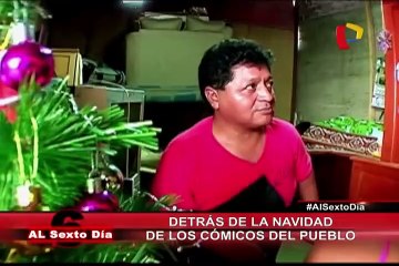 Lejos de la alegría: Así es la Navidad de los cómicos del pueblo
