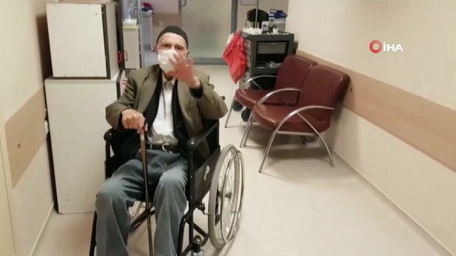 91 yaşında korona virüsü yendi