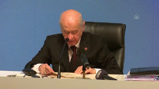 Bahçeli: 'CHP'nin sütten çıkmış ak kaşık gibi davranıp suçlu araması küstah bir siyaset kifayetsizliğidir' - ANKARA