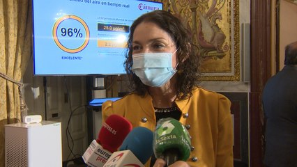 Maroto ve los comercios como un "sitio seguro"