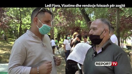 Veri Jug - Ledi Fjora, Vizatime dhe vendosje folezash për zogjtë