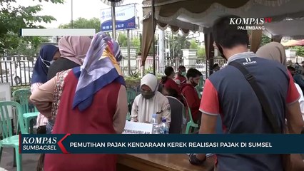 Pemutihan Pajak Kendaraan Kerek Realisasi Pajak Di Sumsel