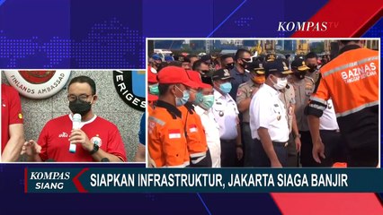 Anies Sebut Banjir Jakarta Harus Surut dalam Waktu 6 Jam