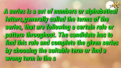 Series Completion Test | Most Important Questions For NTSE | Most Important Probable Test For NTSE |
