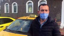 Taksi şoförü koronavirüsten korunmak için sürücü bölümünü şeffaf brandayla izole etti- BARTIN