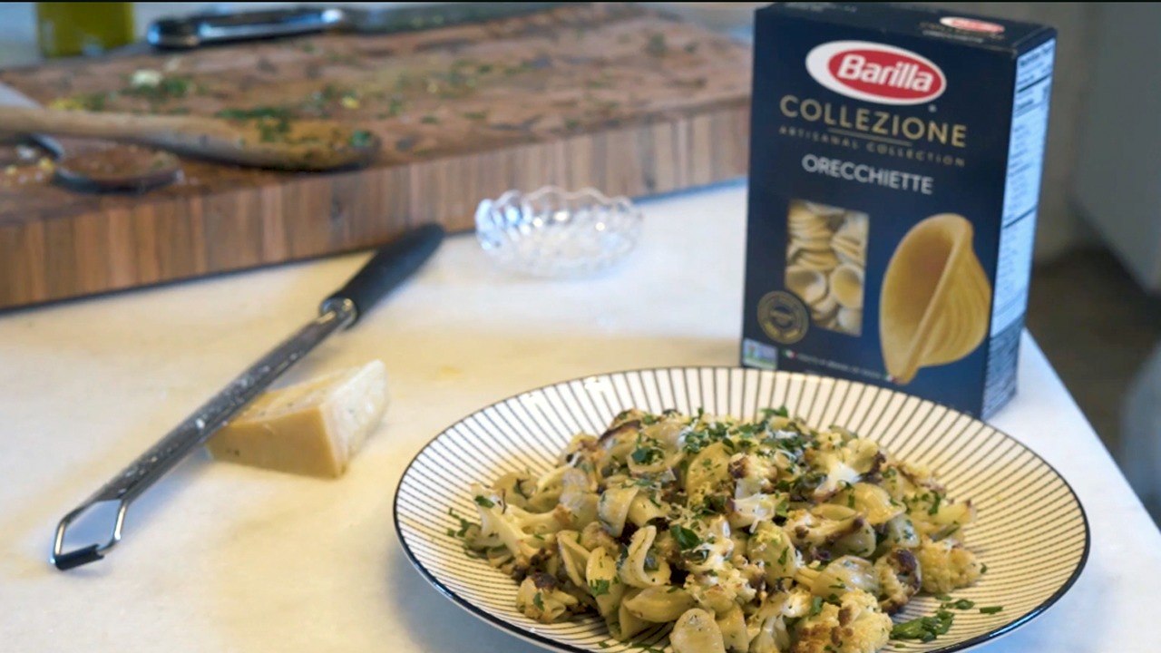 Colu Henry's Barilla Pasta with Roasted Cauliflower and Crispy Capers