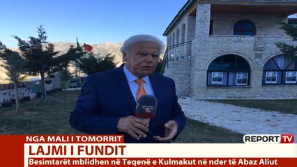 Pelegrinazhi, Report TV LIVE nga Mali i Tomorrit me gazetarin Ferdinand Samarxhi