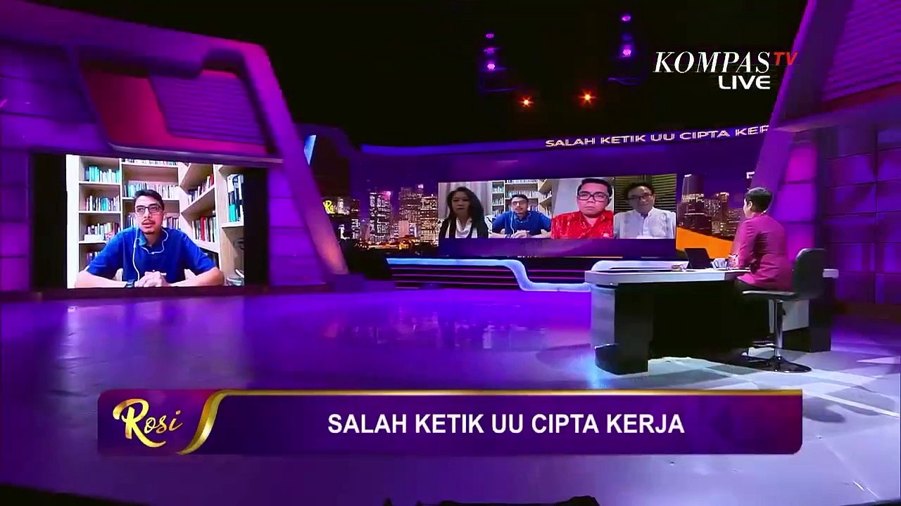 Debat 2 Pakar Hukum Soal Salah Ketik UU Cipta Kerja - ROSI (Bag3)