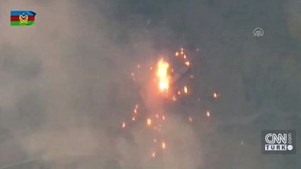 Son Dakika: Azerbaycan, Ermenistan ordusuna ait kışlayı imha etti | Video