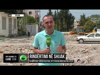 Rindërtimi në Shijak/ Po ndërtohet infrastruktura, në tetor nis ndërtimi pallateve