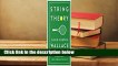 [Read] String Theory: David Foster Wallace on Tennis  Review