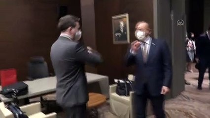 Bakan Çavuşoğlu, Sırbistan Dışişleri Bakanı Selakoviç ile bir araya geldi - ANTALYA