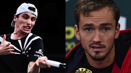 Rolex Paris Masters 2020 - Daniil Medvedev : "Ugo Humbert fait des passings de rêve ! Il joue bien, il ne rate pas beaucoup"