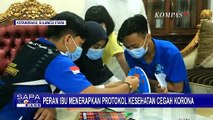 Istri Wakil Wali Kota Kotamobagu Terapkan Protokol Kesehatan Cegah Corona