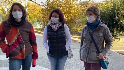 Des parents d'élèves contre le port du masque à l'école