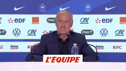 Deschamps : « Des joueurs me donnent plus de garanties que Aouar » - Foot - Bleus