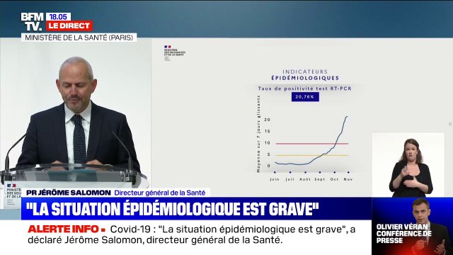 Covid-19: selon Jérôme Salomon, un patient sur quatre qui entre en réanimation ne survivra pas quelques semaines plus tard