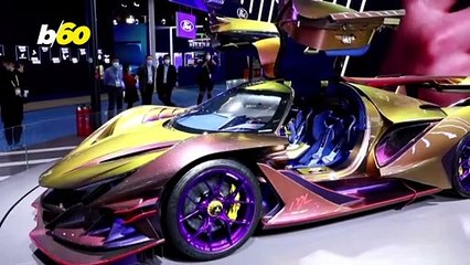 Lightweight Sports Car Centerpiece of China International Import Expo!