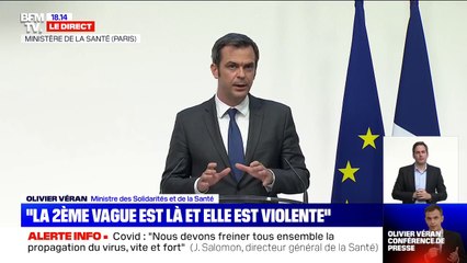 Olivier Véran: "12.000 professionnels de santé se sont portés volontaires dans les Ehpad et dans les hôpitaux"