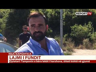 Report TV -Policia ngre postbllok, por qytetarët vijojnë të vijnë në Kapshticës: Do presim këtu