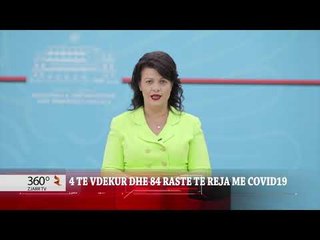 4 TE VDEKUR DHE 84 RASTE TE REJA ME COVID19