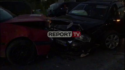 Report TV -Përplasen tre makina në aksin Elbasan-Librazhd, mbeten të plagosur tre persona