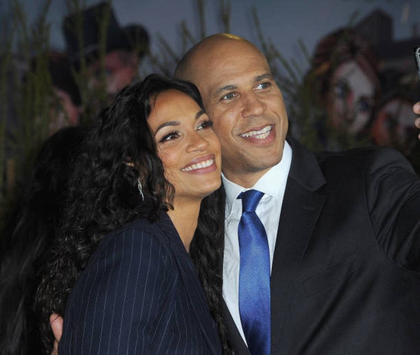 Rosario Dawson Is "So Proud" After Cory Booker Wins Reelection in New Jersey