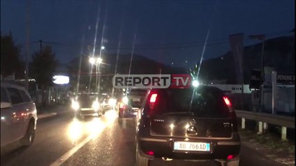 Report TV -Trafik në  autostradën Milot-Lezhë