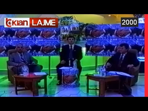 Kandidatet per Bashkine Gjirokaster shpalosin platformat e tyre elektorale (17 Shtator 2000)