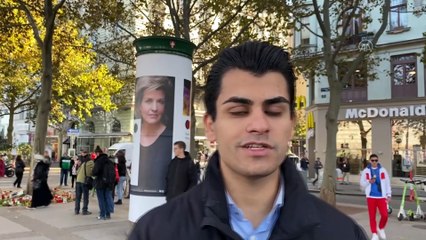 Viyana’daki terör saldırısının görgü tanığı Filistinli Cevde, yaşadıklarını anlattı - VİYANA