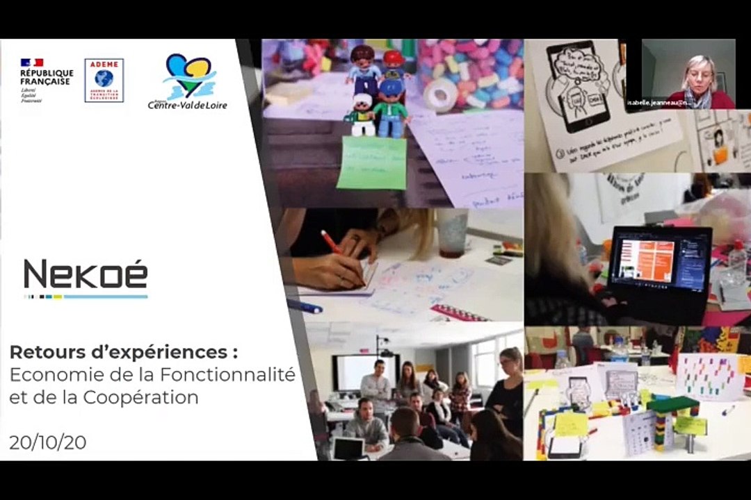 Retours d’expérience sur l’Economie de la Fonctionnalité et de la Coopération en région Centre-Val de Loire