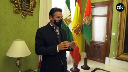 Entrevista de Ojeda con el alcalde de Granada